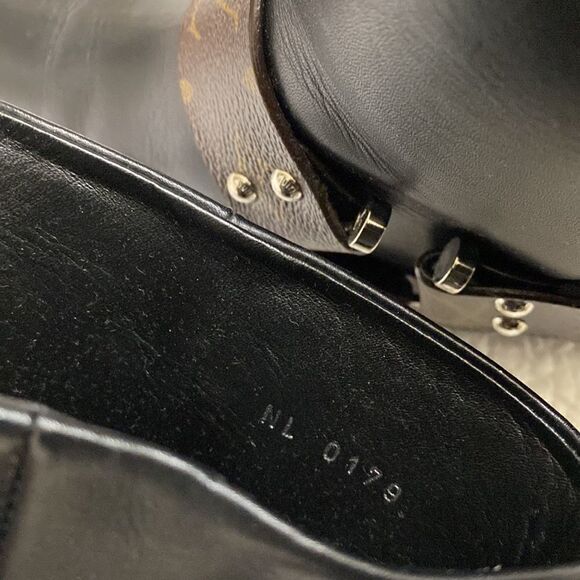 Louis Vuitton Black and Brown Ankle Boots - Picture 13 of 16